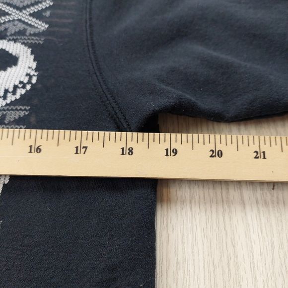 Disney Nightmare Before Christmas‎ Sweatshirt Adult Small Black Jack Skeleton - Picture 4 of 5